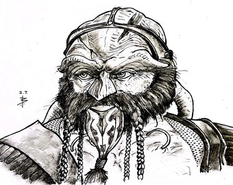 Ka D'Argo Print by YoltonsArt
