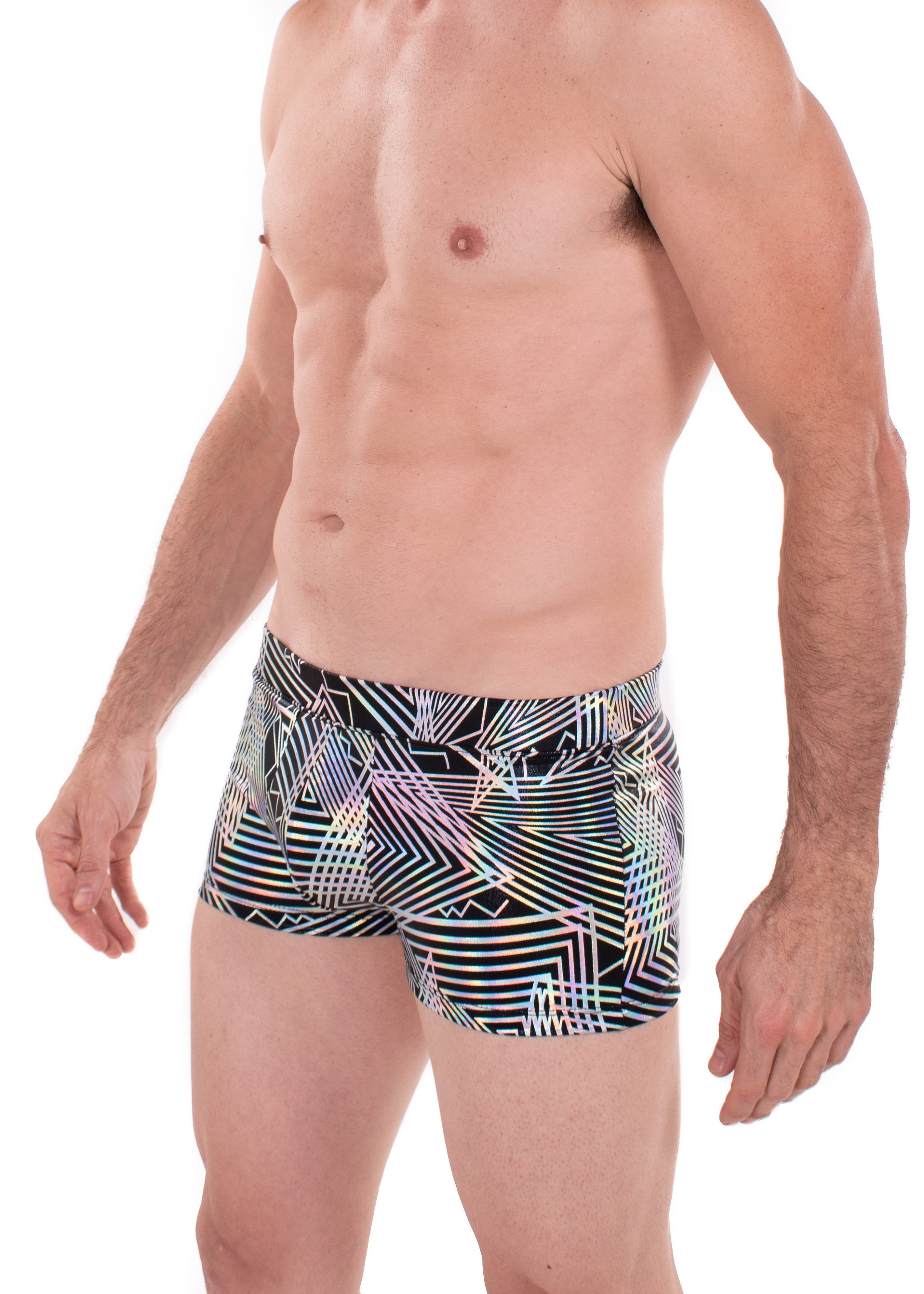 Men's Square Cut Swim Shorts: A Statement Style