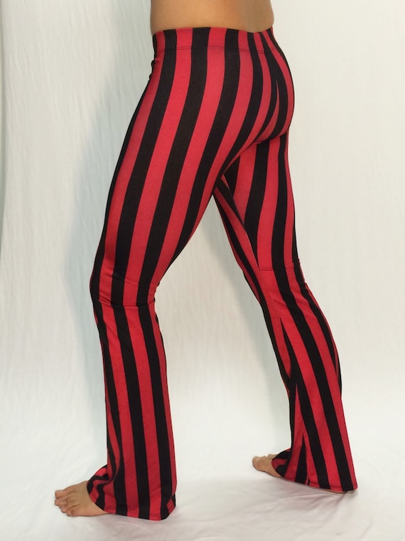 striped pull on pants