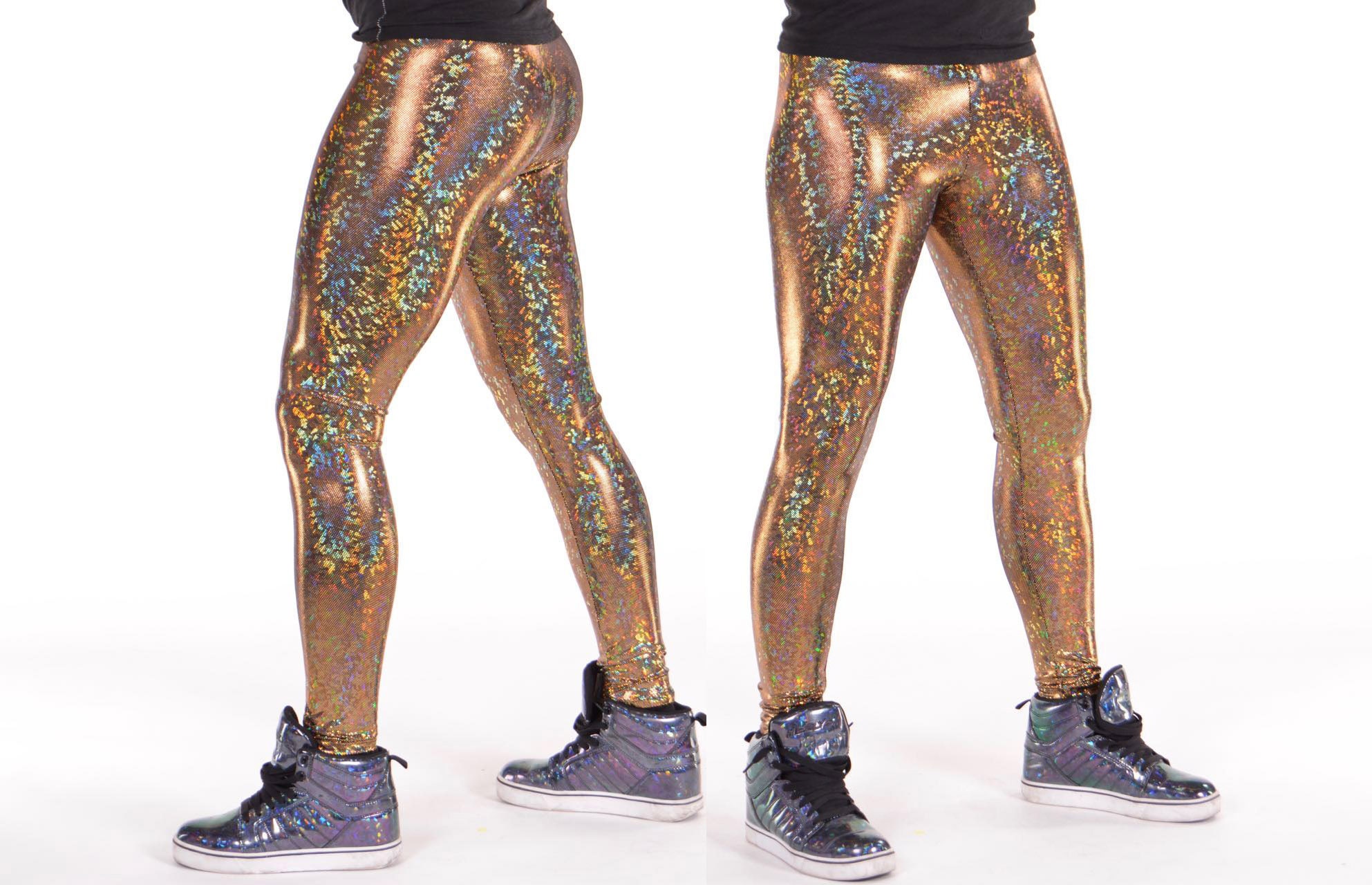 holographic cargo pants