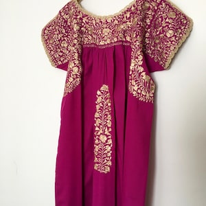 Mexican embroidered dress, Oaxaca dress, Maxi Dress, San Antonio, Mexican Dress, Antonino Dress, Mexican style, 70s dresses