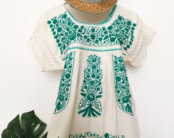 Blusa mexicana,  bordada a mano, hermoso colorido, flores mexicanas hippie, folk