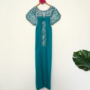 Mexican embroidered dress, Oaxaca dress, Pure Love Dress, San Antonio, Mexican Dress, Antonino, Mexican style, 70s dresses, Mexican Wedding