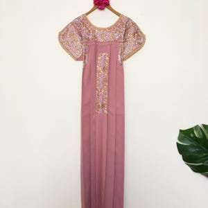 Mexican embroidered dress, Oaxaca dress, Pure Love Dress, San Antonio, Mexican Dress, Antonino, Mexican style, 70s dresses, Mexican Wedding