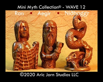 The Mini Myth Collection WAVE 12 (Ran, Aegir, & Ni∂hoggr)