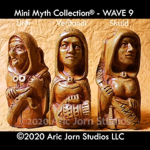The Mini Myth Collection WAVE 9 (The Norns - Urdr, Verdandi, & Skuld)
