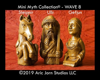 The Mini Myth Collection WAVE 8 (Gefjun, Ullr, & Sleipnir)