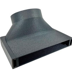 Under Garage Door 2x4 Seal Exhaust Smoke Laser Duct Shroud 1.5in in Height