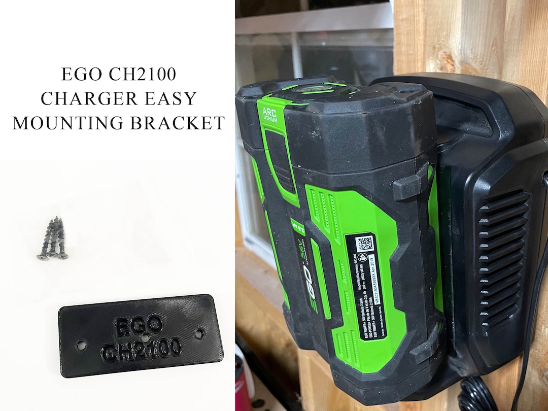EGO Wall Battery Charger CH2100 & CH7000 Easy Mount Alignment Allows