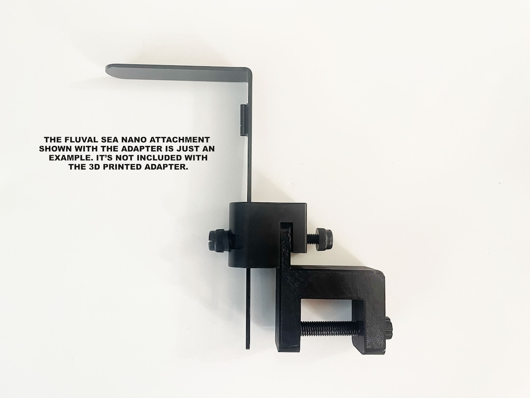 1.5in Fluval Sea Nano Rimmed Tank Adapter Convert a Wide Tank Lip to a ...