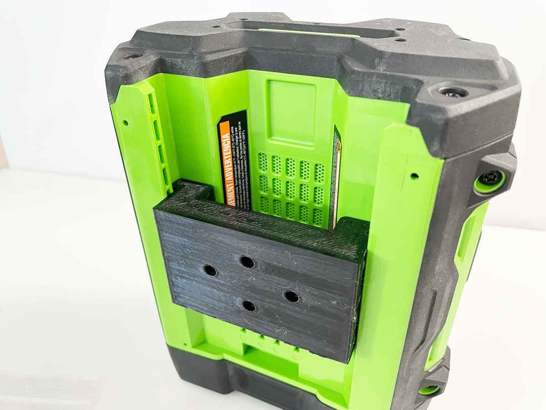 EGO Wall Battery Mount Allows Mounting Ego Batteries on a Wall Etsy