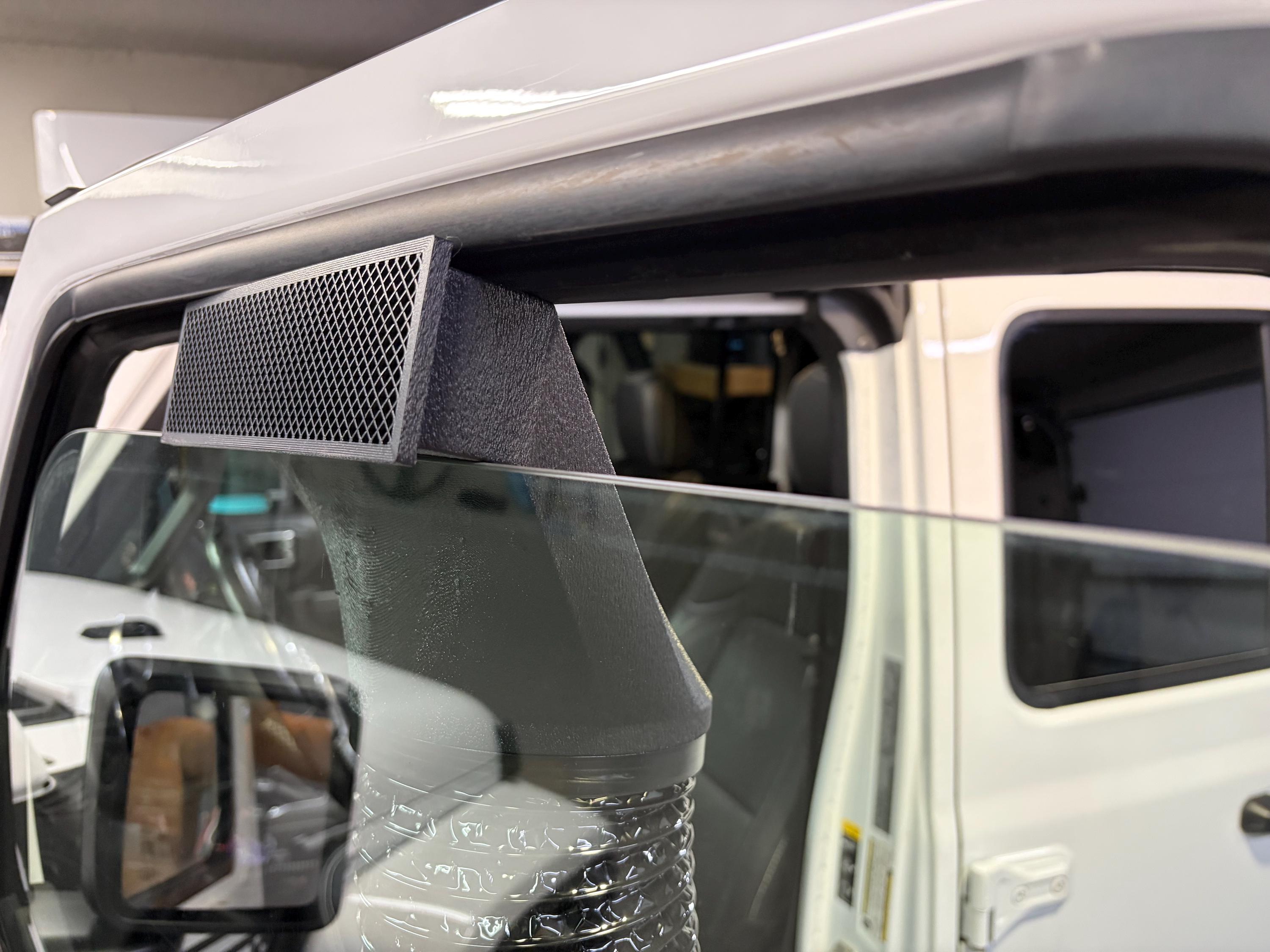 エコフロー wave2,3用ウィンドアタッチメント Ecoflow Wave 2/3 Window Mount Adapter: 5/6in Duct, High Temp ASA
