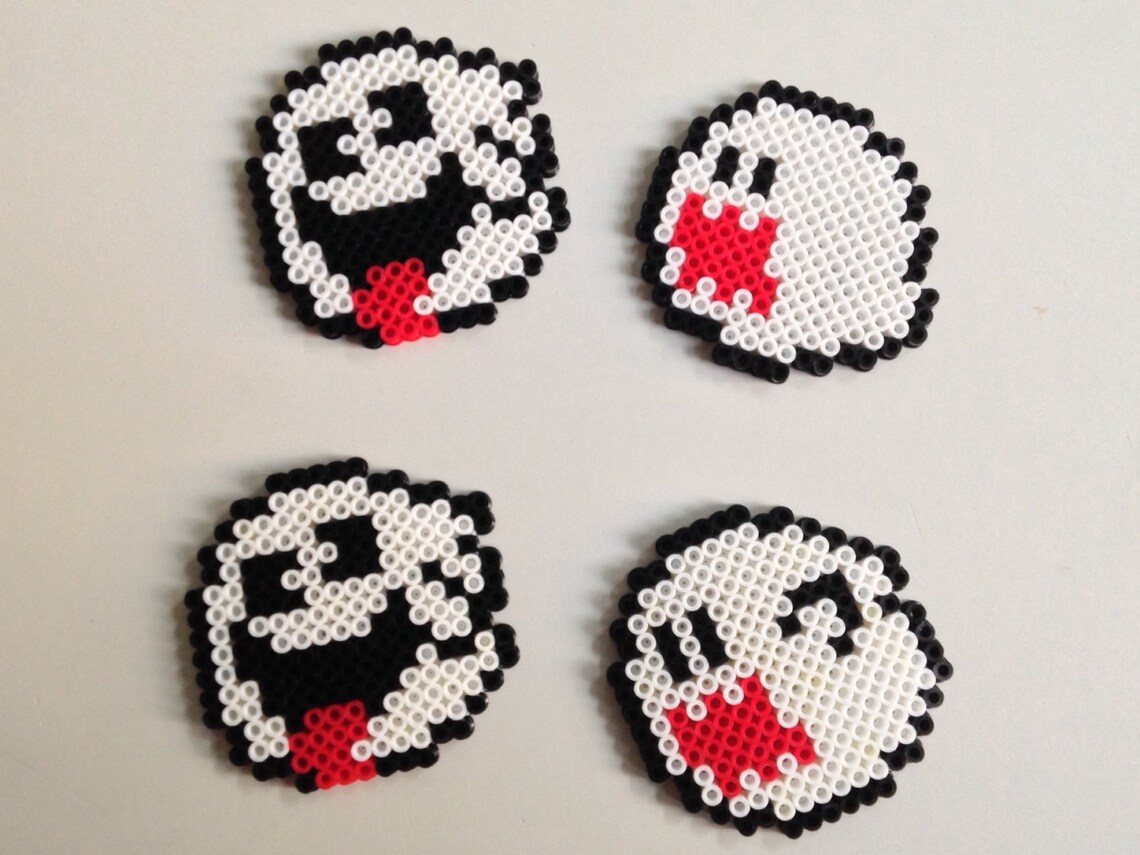 Nintendo Super Mario Bo Ghost Perler Bead or Wall Art Etsy