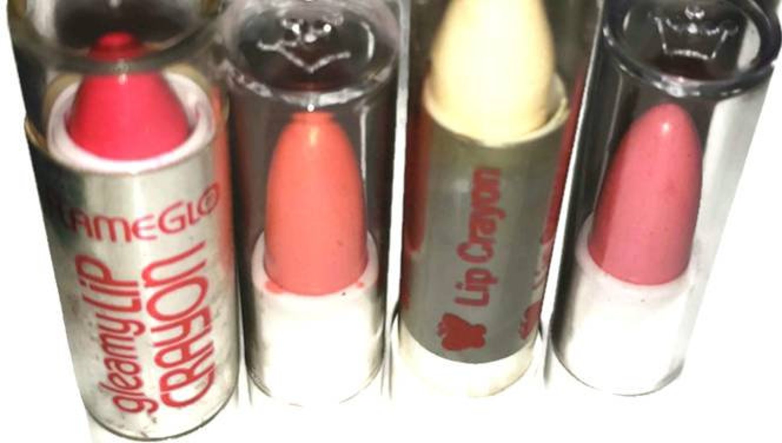 70s Lipsticks FLAMEGLO DuraGloss Lip CRAYONs Pink Peach Etsy