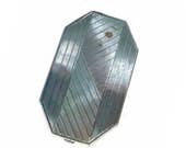 Art Deco Compact HOUBIGANT French Solid PERFUME Makeup Vintage Silver Vanity Case Gatsby Flapper Beauty Jazz Age Cosmetics 30s Vanity Gift