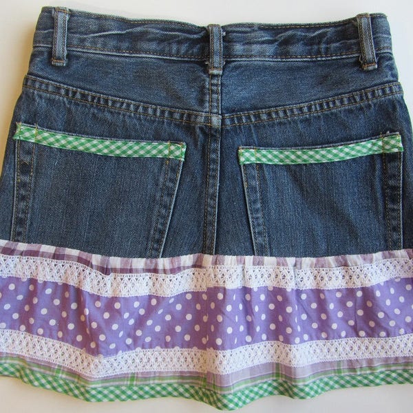 Blue Jean Skirt - Girls Size 10
