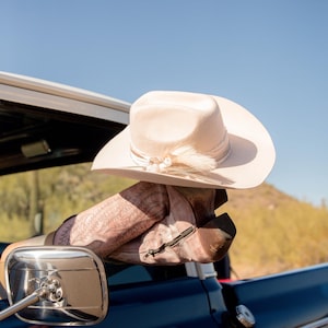 cowboy hat wool cowboy hat ivory cowgirl hat girls lace cowboy hat western hat womens bride hat wedding hat bachelorette hat