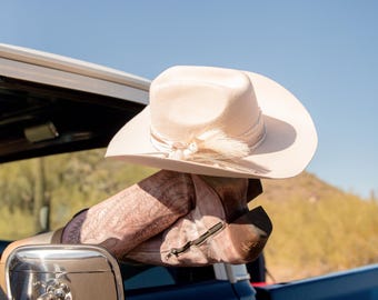 cowboy hat wool cowboy hat ivory cowgirl hat girls lace cowboy hat western hat womens bride hat wedding hat bachelorette hat
