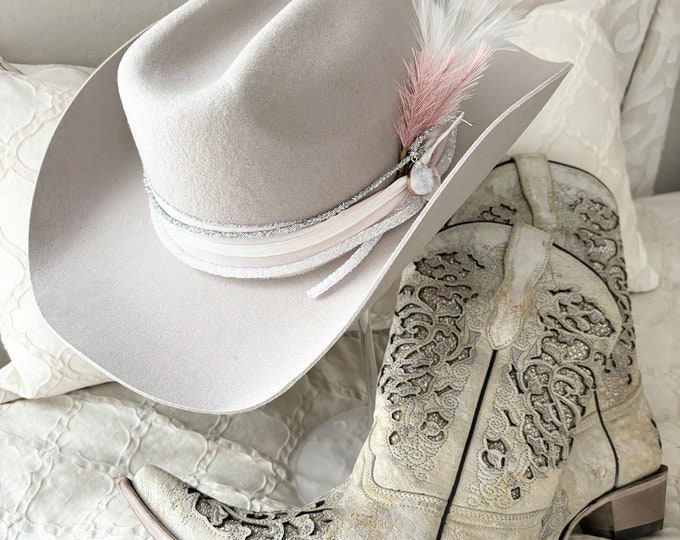 cowboy hat wool cowboy hat black cowgirl hat girls lace cowboy hat western hat womens rhinestone hat lace hat