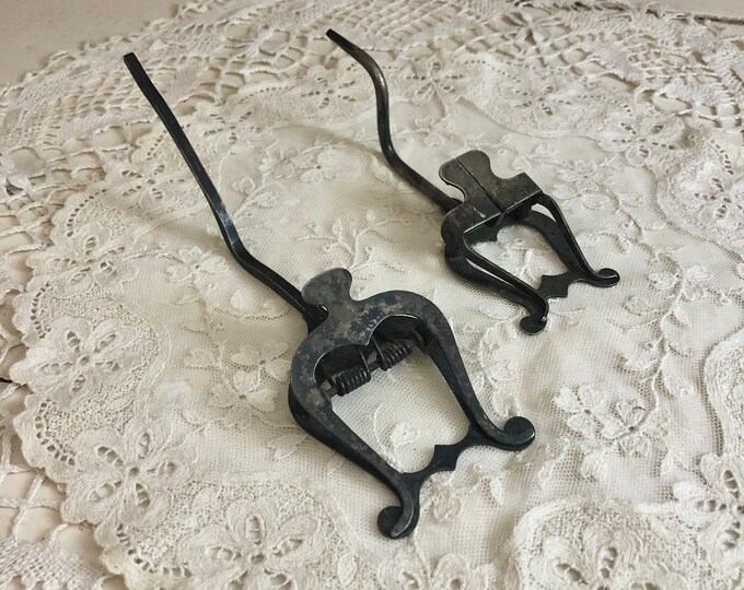 Marching Band Music Holder Silver Plate Clip Frank Holton Vintage Etsy