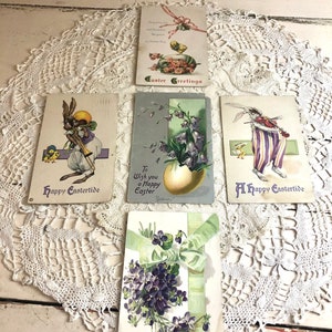 Cartoline pasquali degli anni '10 Lotto antico #4