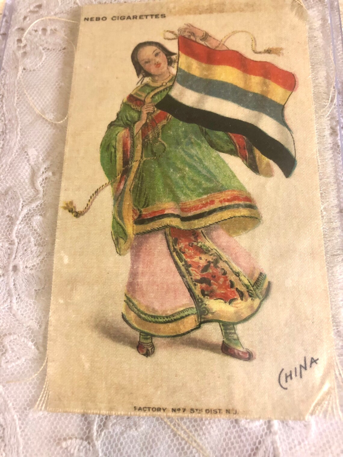 Antique Tobacco Silks Asian Japan China Lot Cigarette Lot 12 Etsy