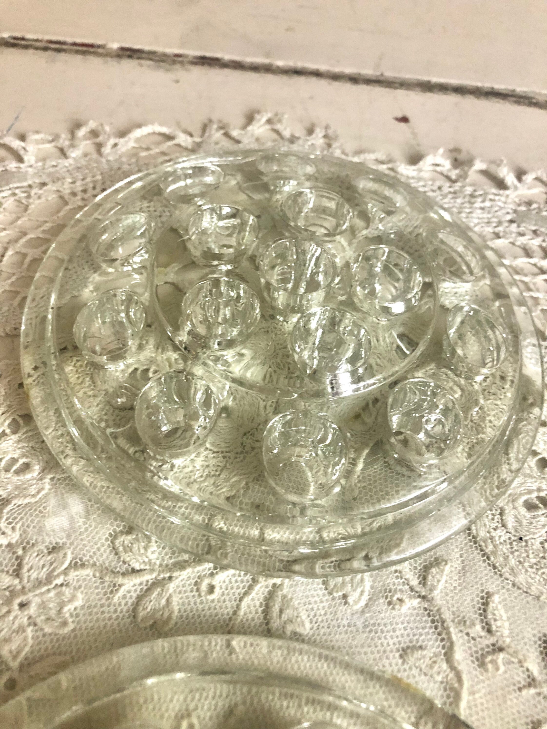 Vintage Glass Frogs Set of 5 Etsy