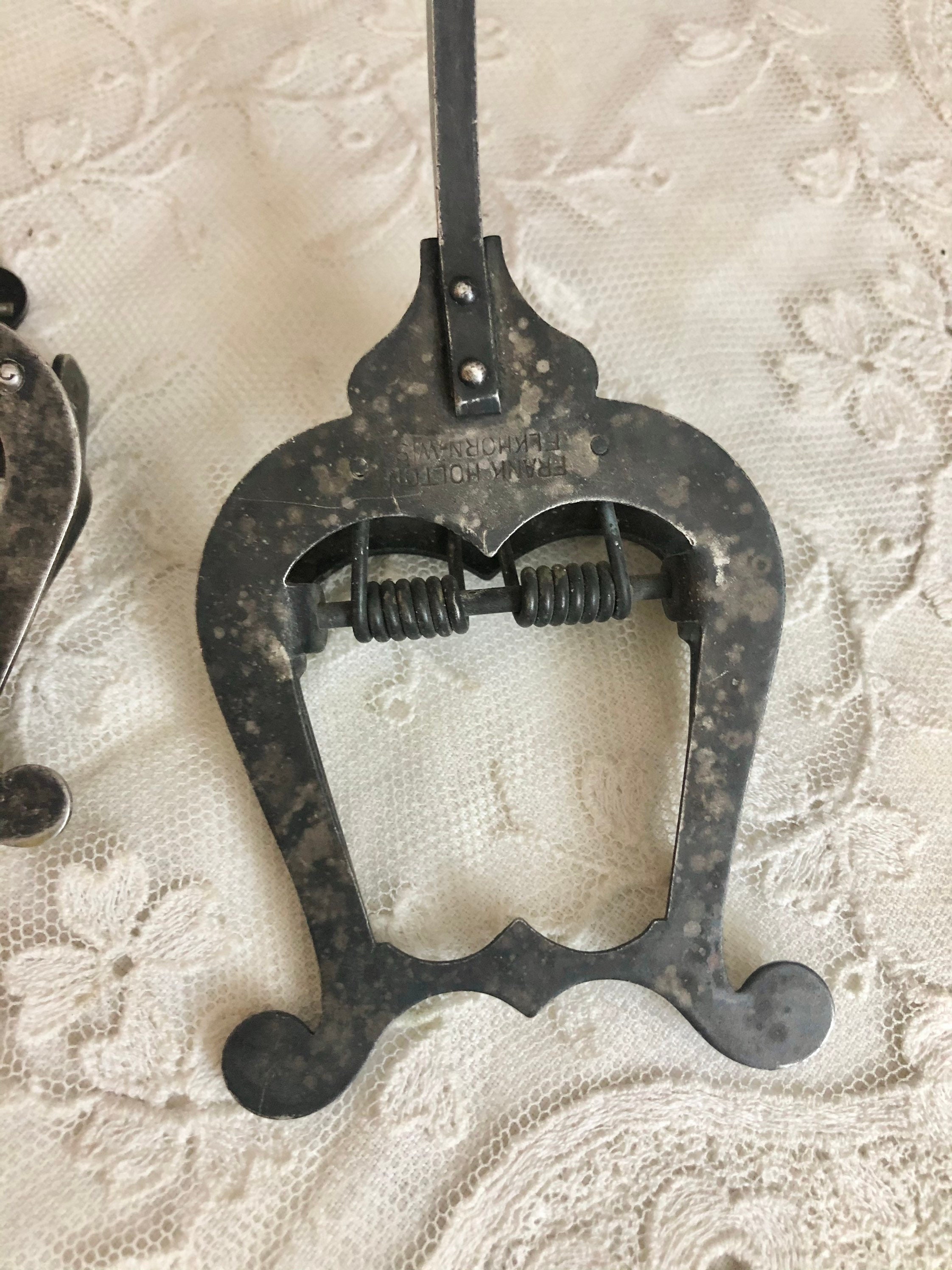 Marching Band Music Holder Silver Plate Clip Frank Holton Etsy