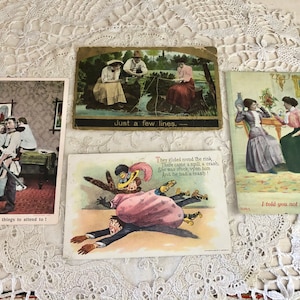 1900 年のユーモア ポストカード
