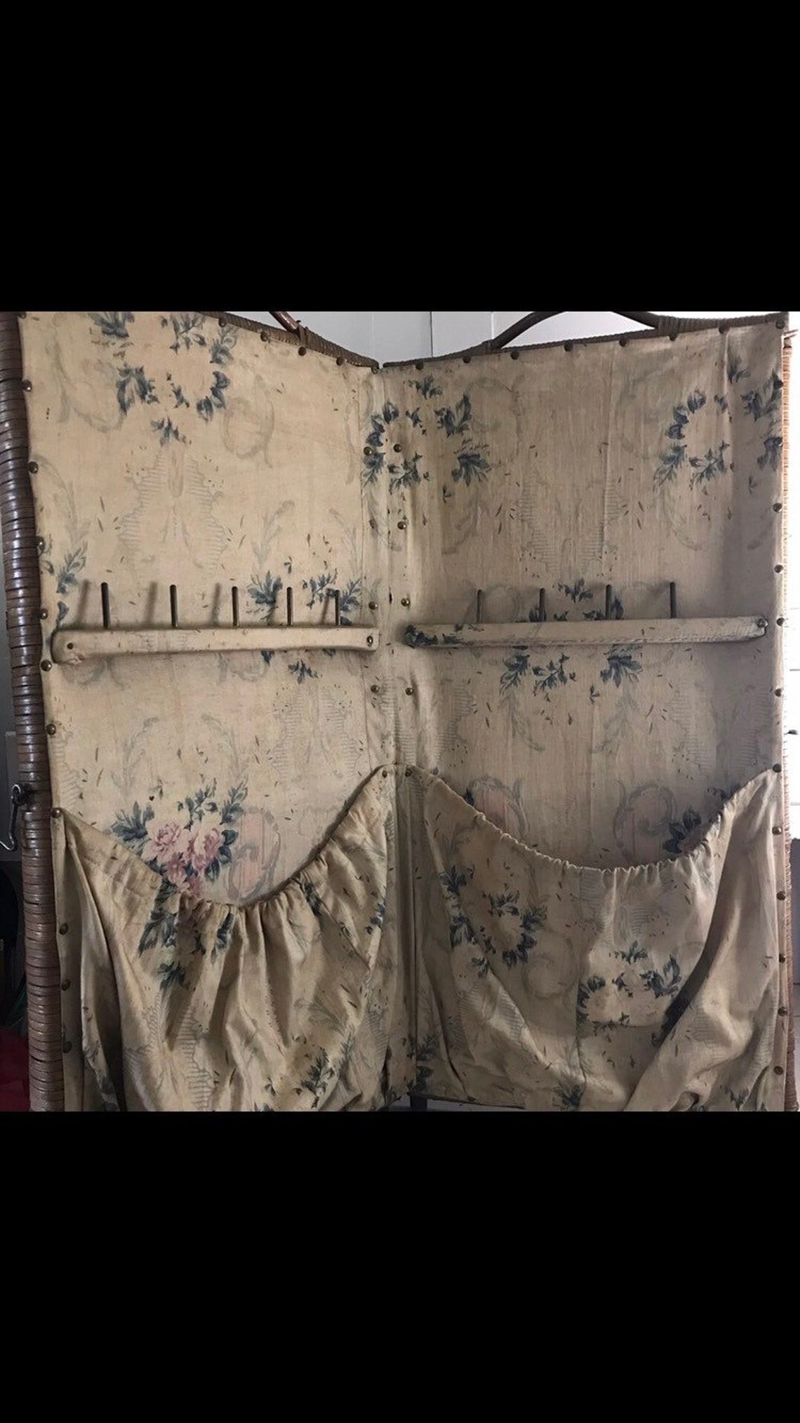 Heywood Wakefield Sewing Travel Case Antique Edwardian Etsy