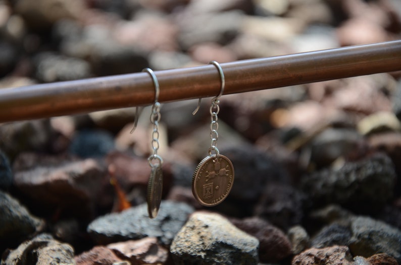 Silver Earrings From Israel
