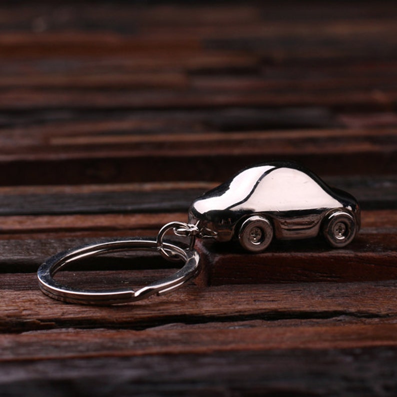 Personalized Monogrammed Car Key Chain Men Boyfriend Etsy