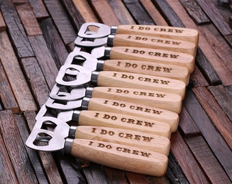 Personalized Wood Beer Bottle Opener