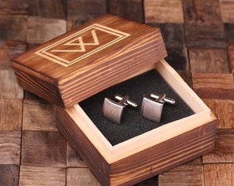 Men's Square Classic Cuff Links