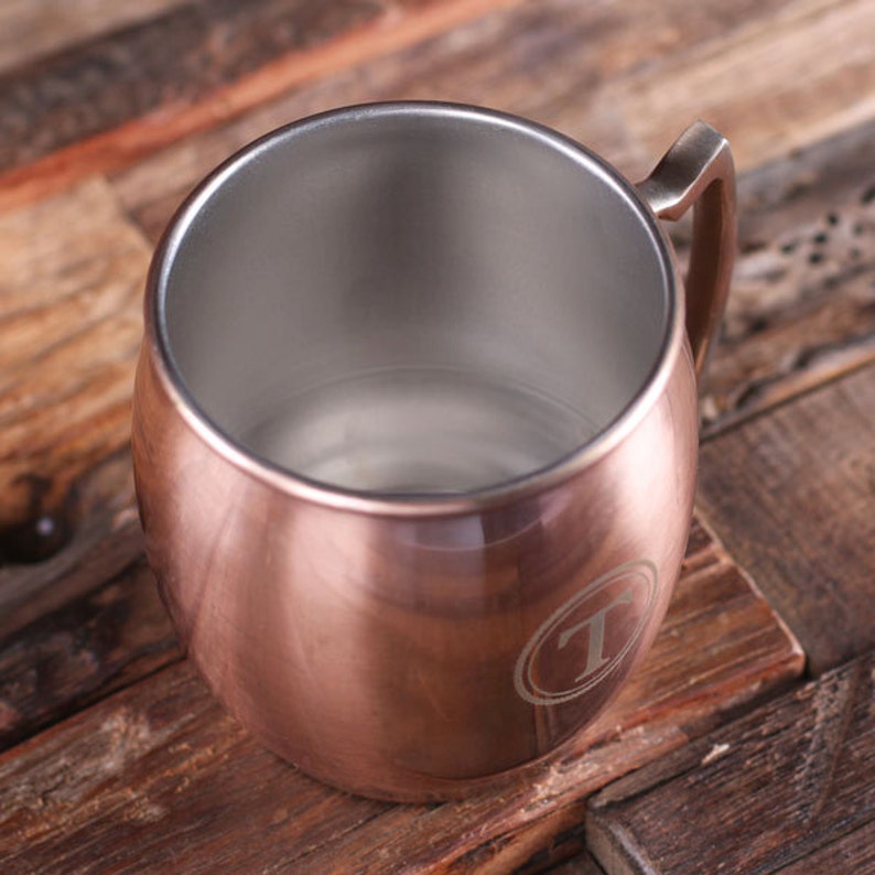 Personalized Moscow Mule Mug with Classic Recipe Groomsmen Etsy