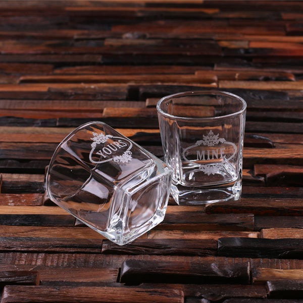 Whiskey Bourbon Scotch Glasses