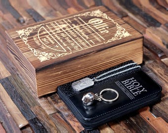 Biker Helmet Keychain with Custom KJV Mini Pocket Bible Initial Jewlery for Men, Gift for Biker Boyfriend, Christian Motorcycle Gifts