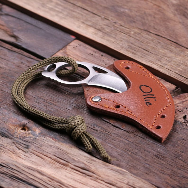 Personalized index finger hole knife blade shot glass and etsy