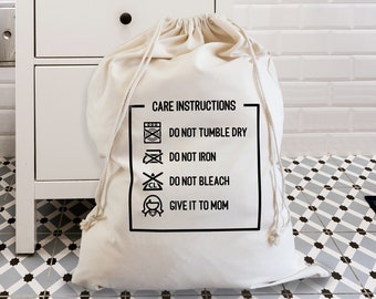 Graduation Gift, Back To School Gift, College Student Dorm, Funny Grad Gift, Dorm Accessory, Dorm Room Gift, Funny Laundry Bag, Fun Laundry