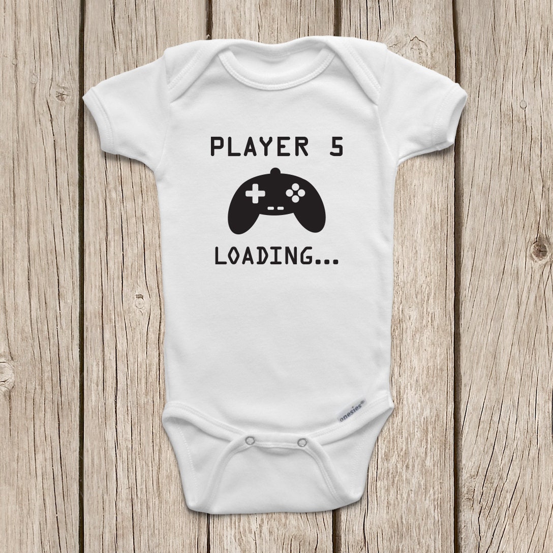 Gamer pregnancy announcement shirts Clearance