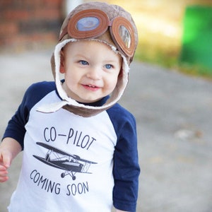 Big Brother Shirt, Pregnancy Announcement Shirt, Big Brother Tee, Pregnancy Reveal, Big Brother Announcement Shirt, Co-Pilot Coming Soon