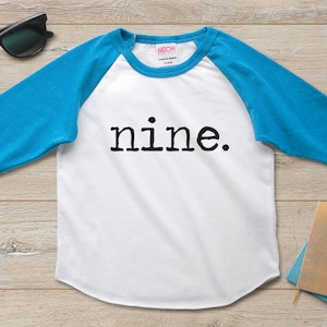 9th Birthday Shirt Boy Girl Ninth Birthday Shirt Boy 9 Year Old Birthday Shirt Boy 9 Year Old Birthday Party 9 Year Old Boy Gift Ideas