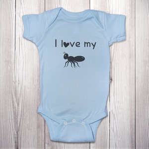 I Love My Aunt ONESIES ® Brand Bodysuits Baby Bodysuit or Baby T-shirt ...