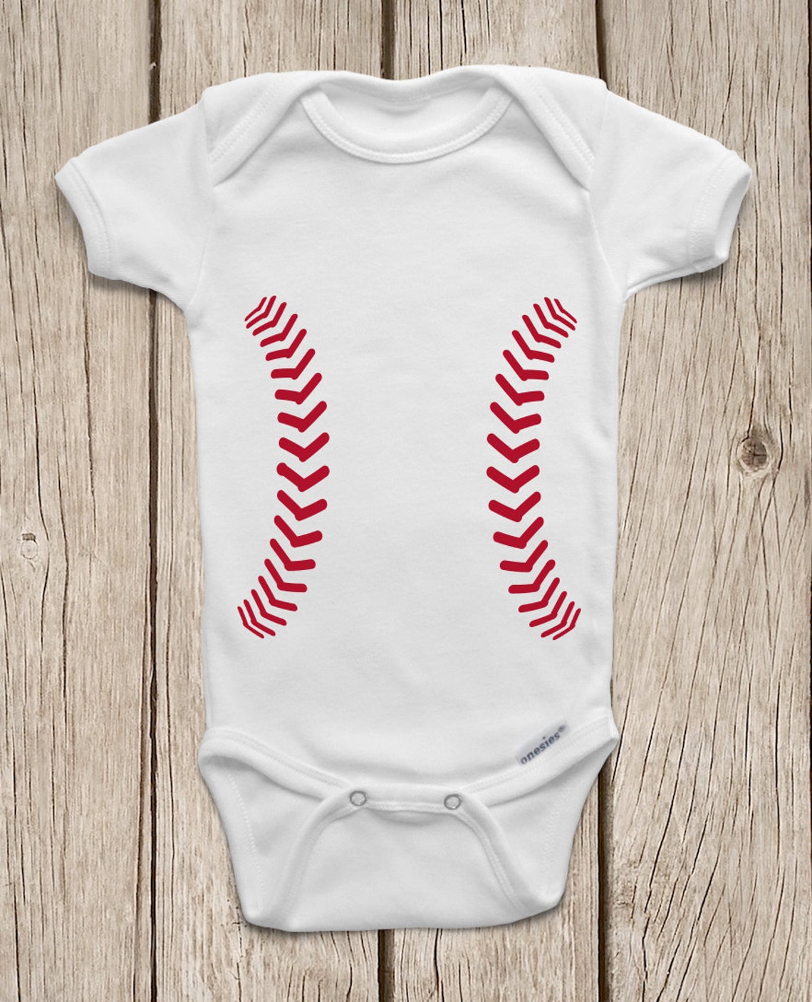 Béisbol ONESIES ® o bebé camiseta Baseball Camiseta Béisbol Etsy