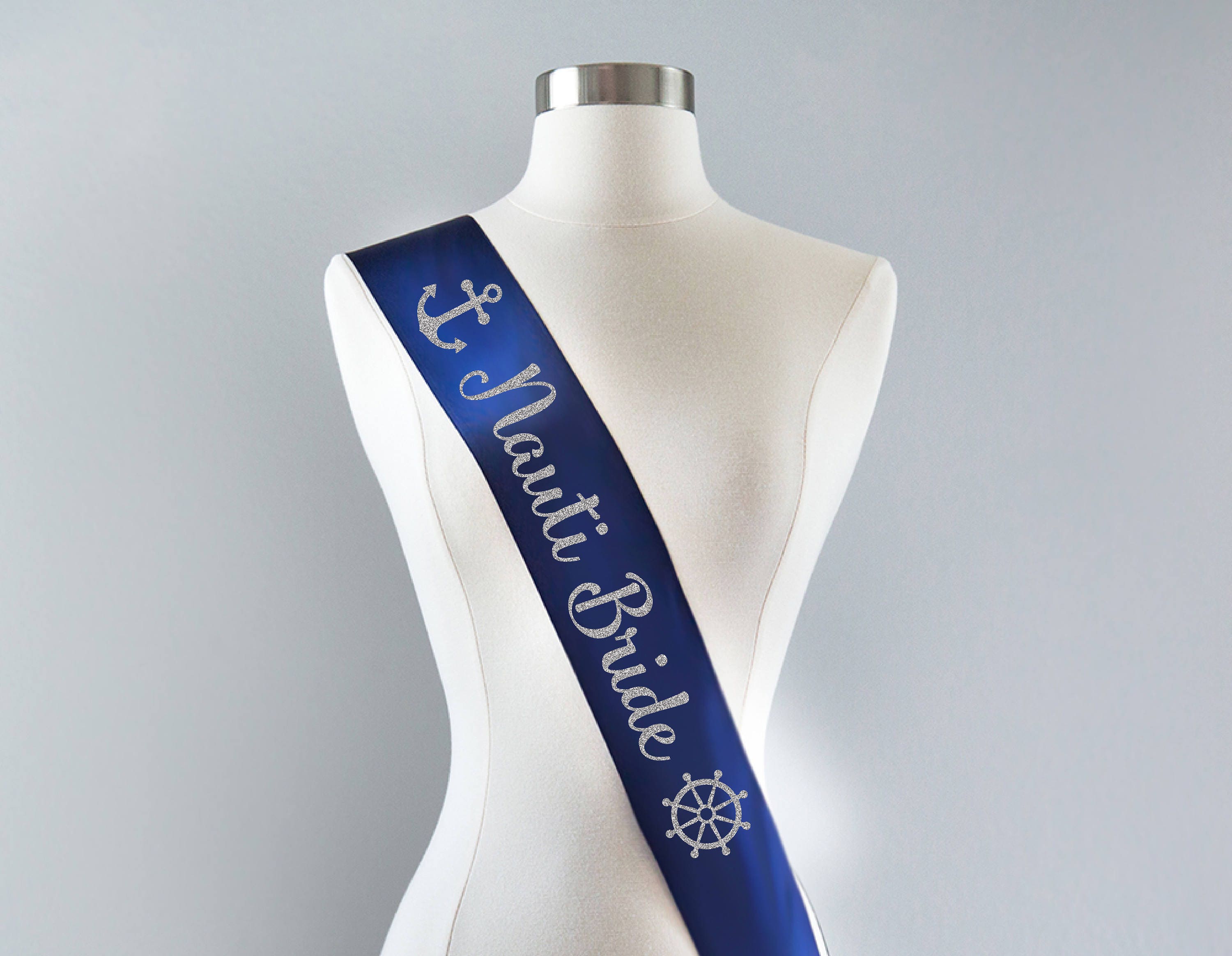 nauti bride sash