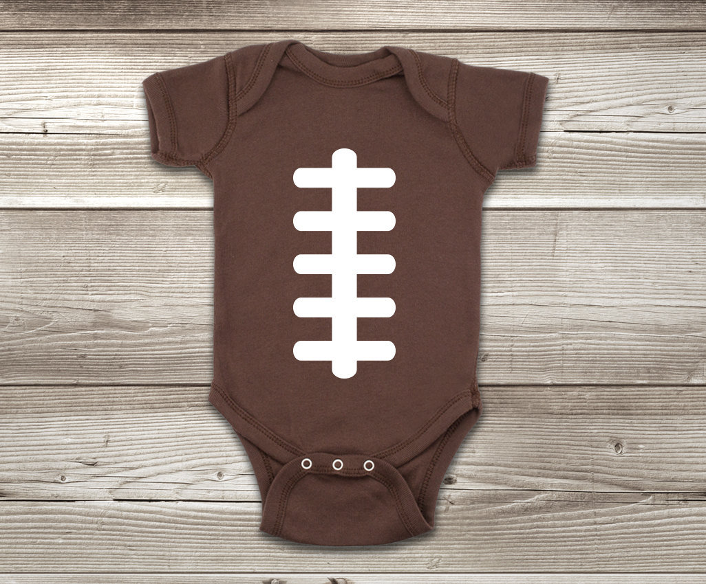 Football ONESIES ® Football Shirt Baby Football Jersey Etsy