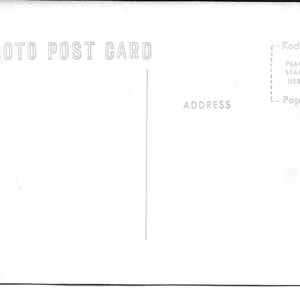 Vintage Postcard//Kearsarge Hall North Conway NH//Black and White image 2