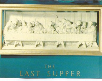 Vintage Postcard of Last Supper//Religious