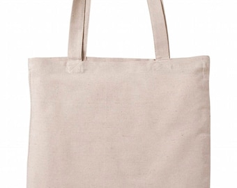 Heavy-weight Canvas Tote Bag (Natural Colour)