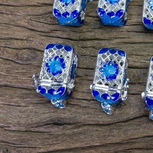 rectnagle filigree cage locket pendants - silver lockets wholesale - lockets and charms wholesale ockets wholesale supplies -2pcs
